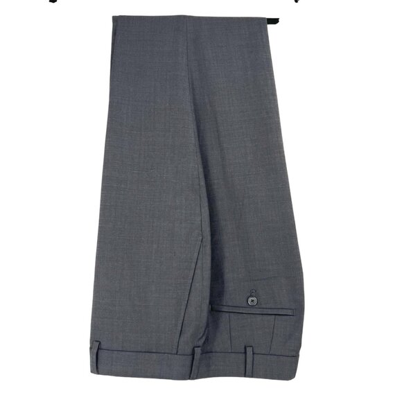 Original Penguin Mens Osmans Wool Blend Dress Pants TrousersGray Waist 41 NWOT - Picture 1 of 11